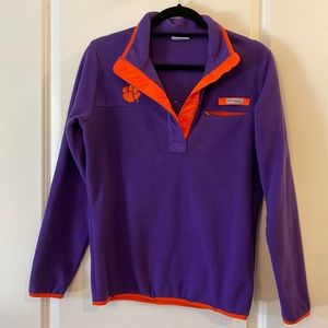 Columbia Clemson Fleece Pullover